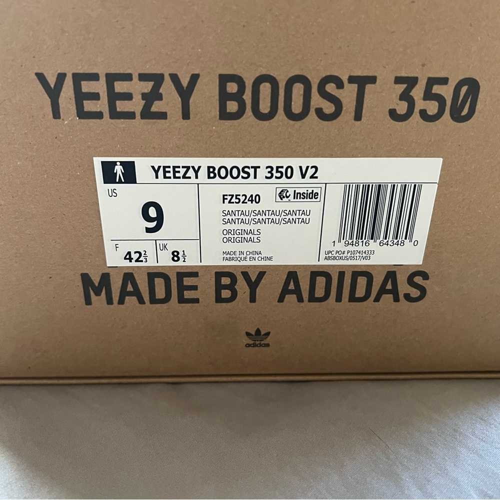 Adidas Yeezy Boost 350 V2 Sand Taupe with Box - Picture 2 of 12